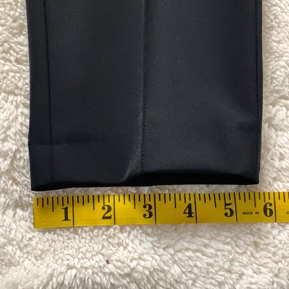 Cambio Collection Womens Dress Pants Sz10 Black Straight Leg Elastic Stretch NWT - Picture 4 of 10